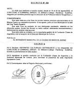 Municipal decree